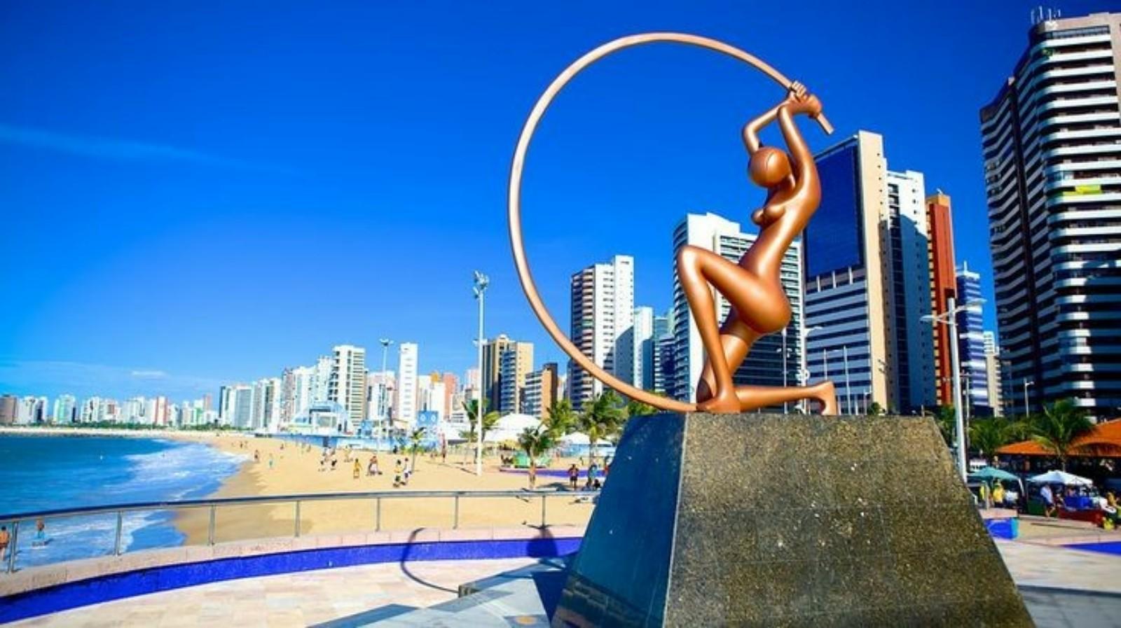 Pousada Areia Da Praia 福塔雷萨 外观 照片
